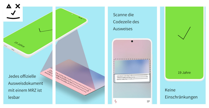 "Jalk ID-Scan"-App vom Blauen Kreuz Schweiz
